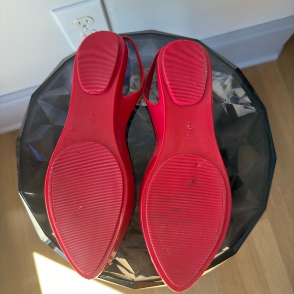 Melissa Zen Rubber Sandals Red - Picture 2 of 8
